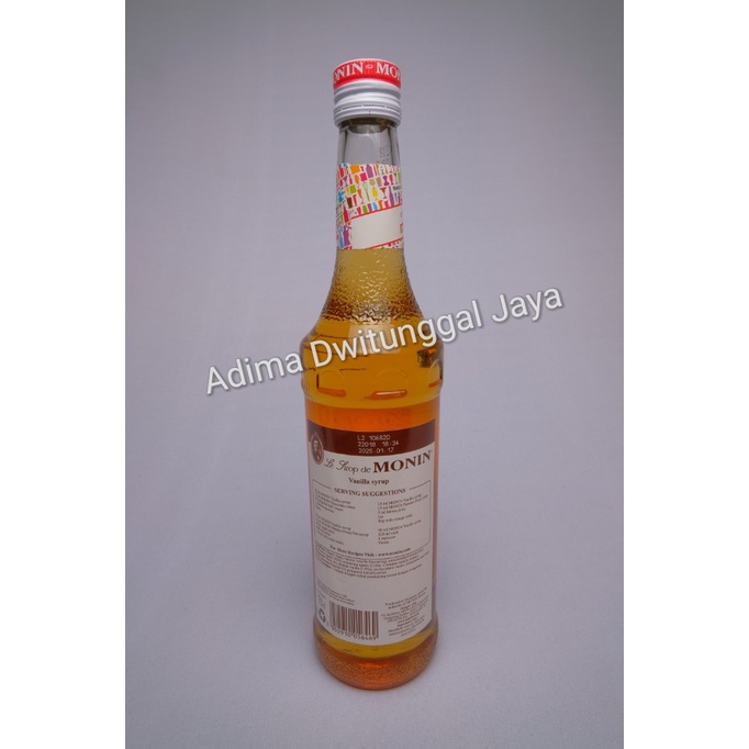 

✨NEW✨ -Monin Vanilla Syrup / Sirup Monin Vanila 700ml- 1.1.23