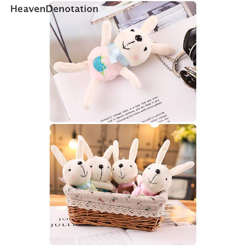 [HeavenDenotation] 1pc Lucu Kelinci Lembut Boneka Plush Animal Bunny Mainan Untuk Bayi Perempuan Anak Hadiah Boneka HDV