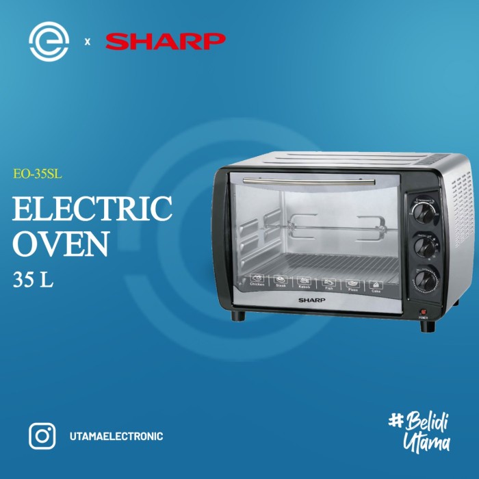 SHARP Oven Listrik 35 Liter EO-35SL