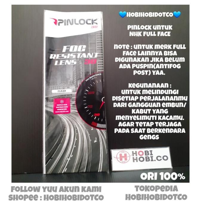PINLOCK 30 PINLOCK NHK 30 ANTIFOG PINLOCK NHK FULL FACE