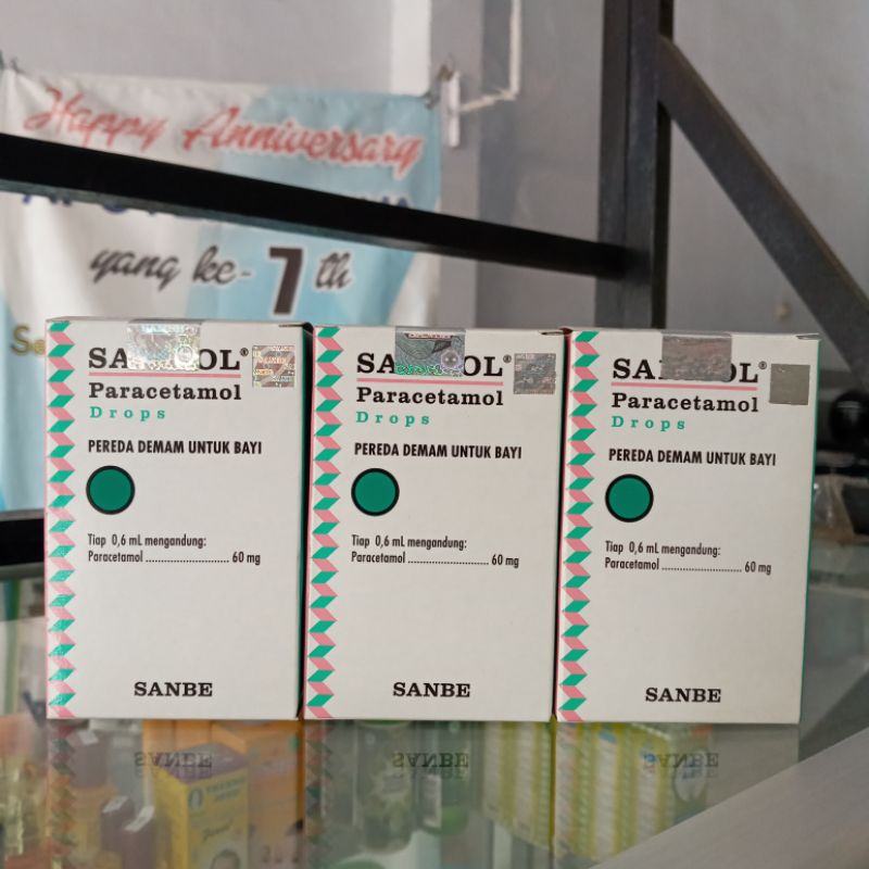 SANMOL DROP UNTUK BAYI 15 ML