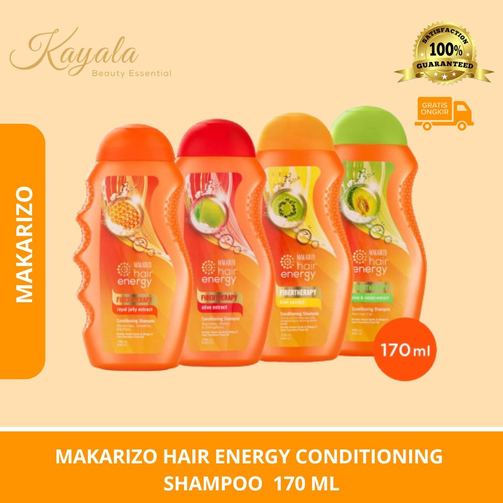 MAKARIZO HAIR ENERGY CONDITIONING SHAMPOO 170 ML - SHAMPOO MAKARIZO - SHAMPOO MAKARIZO - SHAMPOO TRE