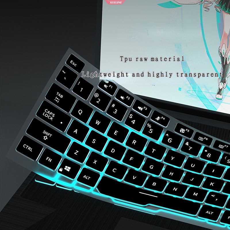 15.6inch Film Pelindung Keyboard Baru Cocok Untuk Shenzhou HASEE Z7M Z7-KP7SC KP5SC Tahan Air Silikon Penutup Pelindung Keyboard Laptop Debu-Bukti Ultra-Tipis [ZXL]