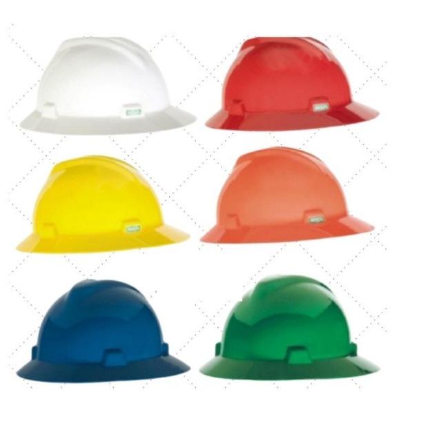 ♞ HELM MSA FULL BRIM SAFETY HELMET MSA FULL BRIM INNER BIASA MSA LOKAL ✤