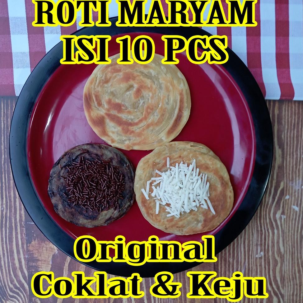 

[9343] Roti Maryam Original Coklat Keju Isi 10 Pcs Zilky Frozen Cane Canai Mariam Mariyam Prata Pratha Paratha Parata Pipih Flat Bread Beku Konde Tawar Kenyang Bukan Isi 5 20 Murah