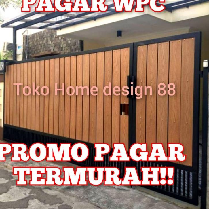 ► pagar kayu wpc pagar rumah pagar wpc ☀