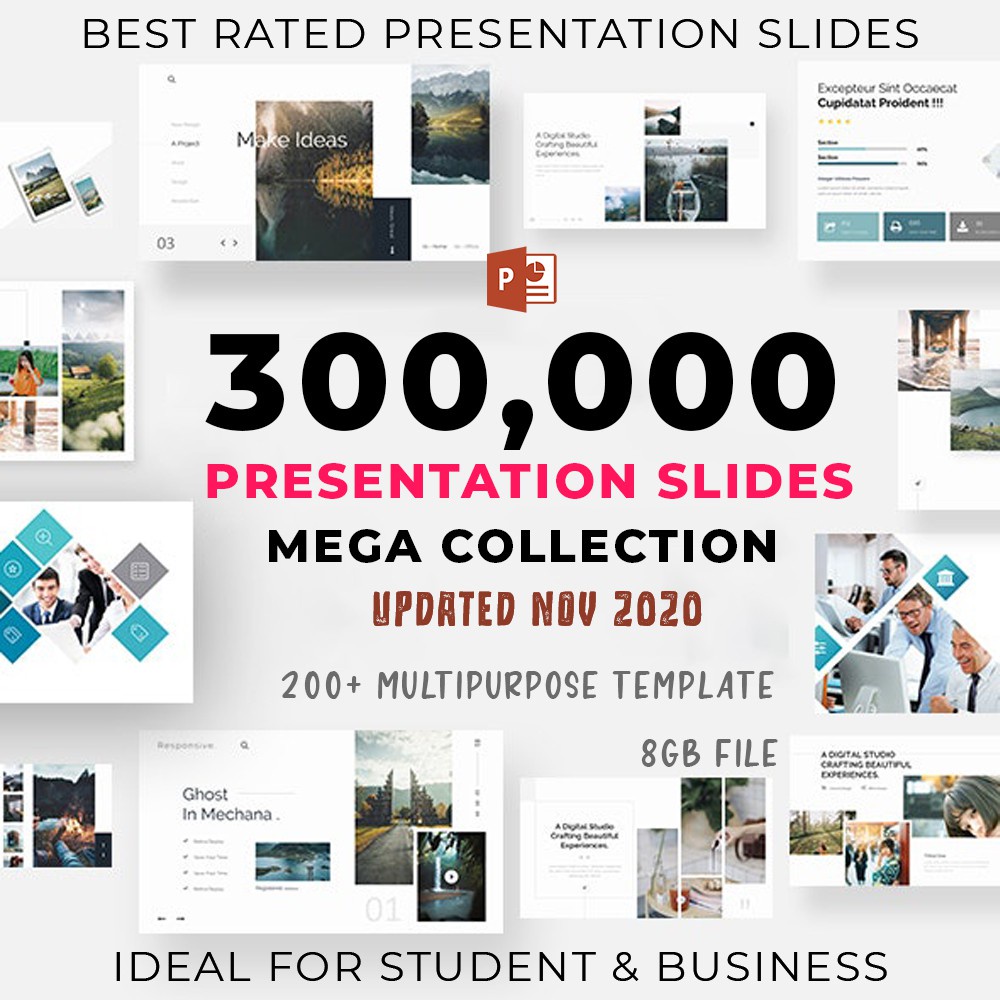 

NS 300,000 PowerPoint Slides Mega Collection