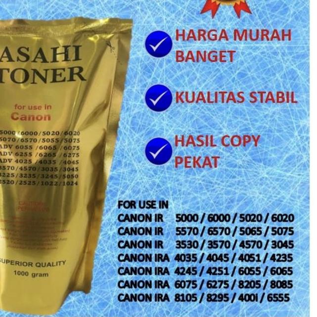 ➱ Sparepart fotocopy, toner asahi ir.,,ira.,4051 ➯