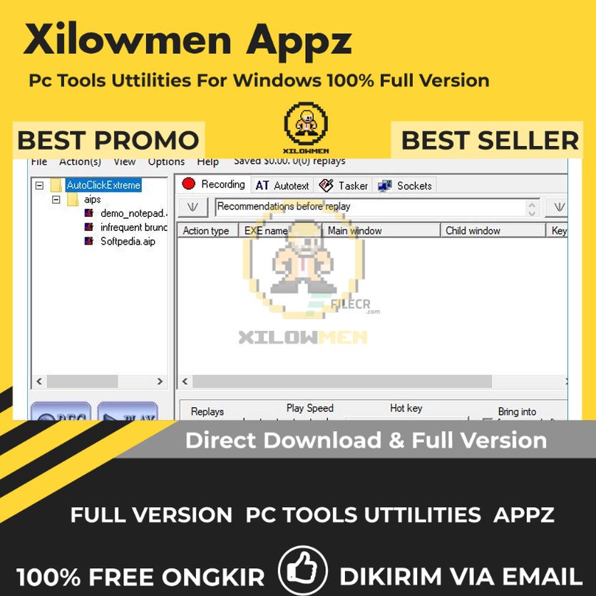 [Full Version] AutoClickExtreme Autoclicker Pro PC Tools Software Utilities Lifetime Win OS