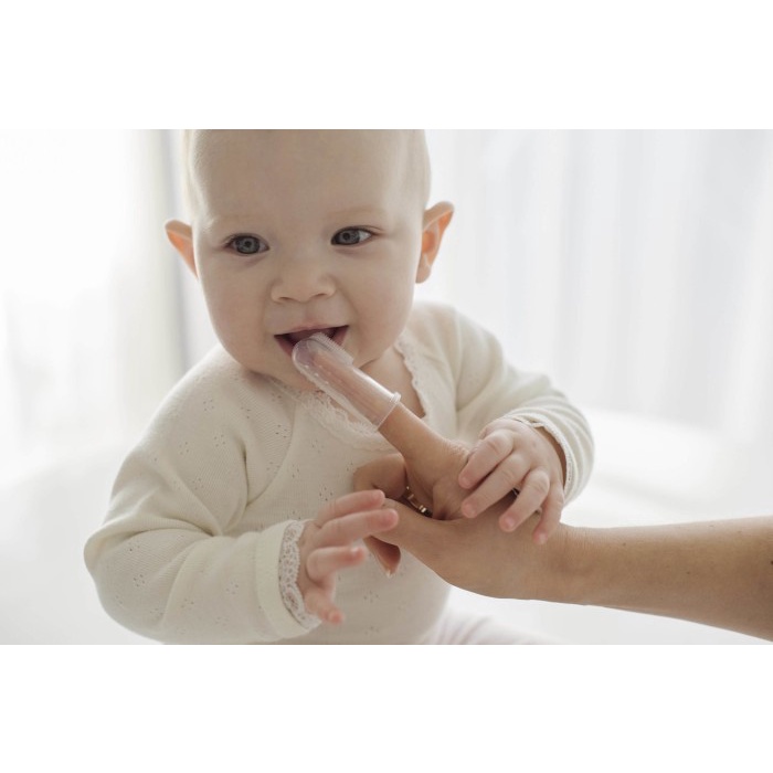 BMSH Finger Tooth Brush Pembersih Lidah Bayi / Sikat Gigi Jari Bayi Silikon / Sikat Lidah Bayi / Sikat Gigi Bayi Silikon