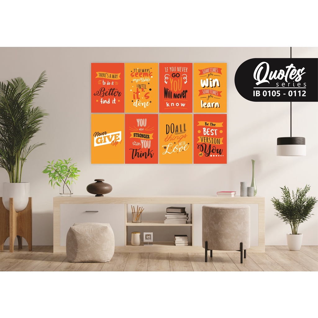 Quotes Pajangan dinding aesthetic walldecor rumah dekorasi Cafe Ruang Tamu nordic style hiasan dindi
