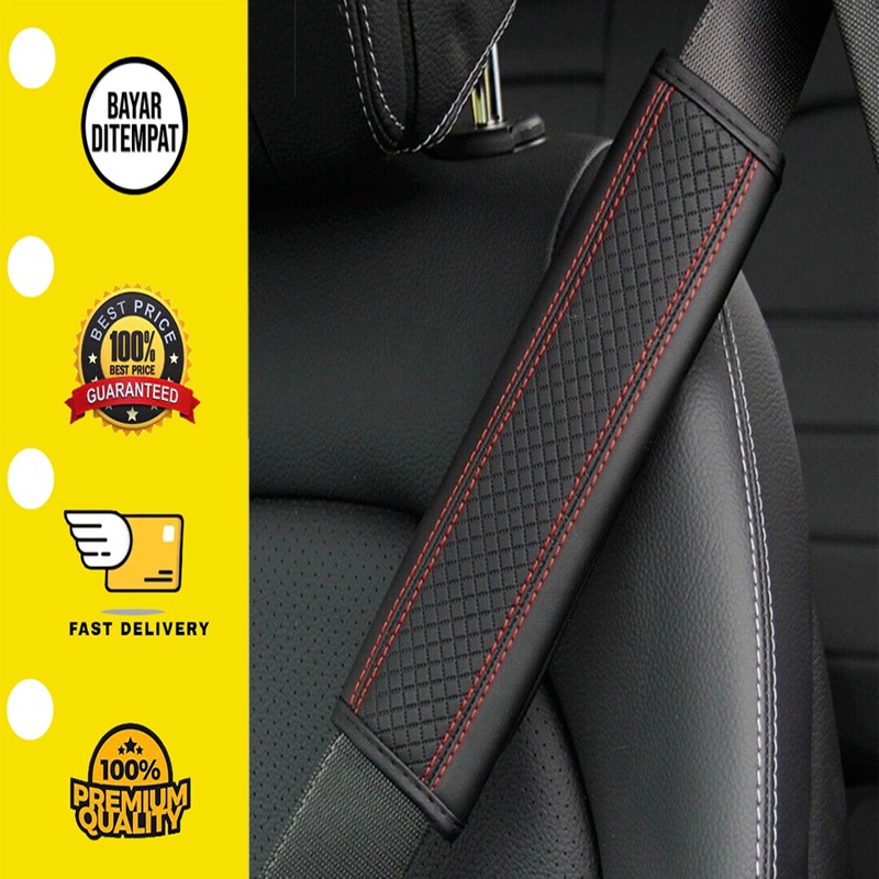 ✅ 1 PCS Cover Seat Belt Pad Busa Pelindung Gesek sarung Sabuk Pengaman Bahu Mobil 1pc bantalan