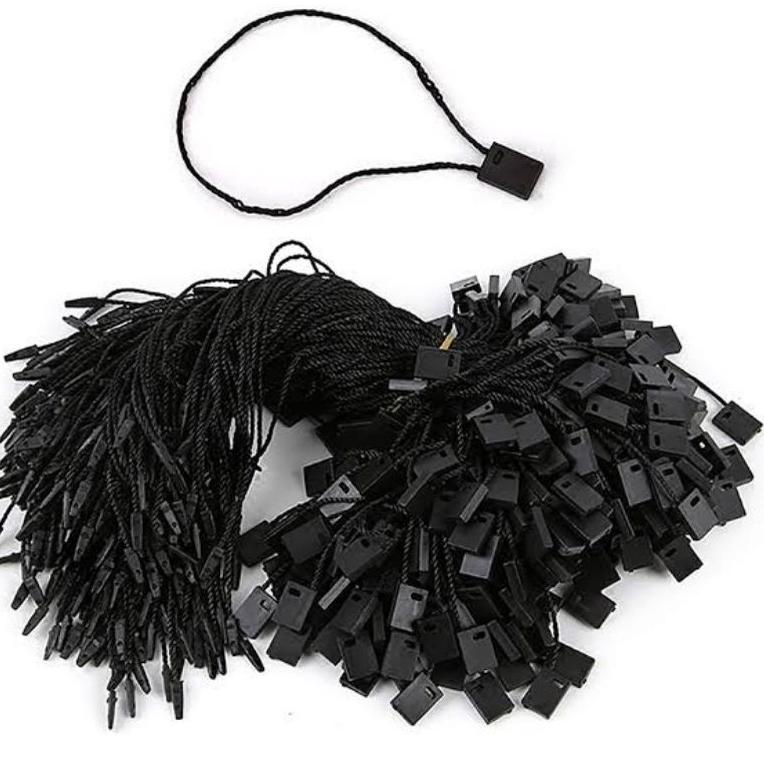 

T28 tali nylon label baju isi 100 / string pin nilon / tali gantungan label SIAP KIRIM ㅷ