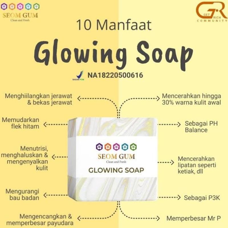 [BPOM] Seom Gum - Glowing Soap