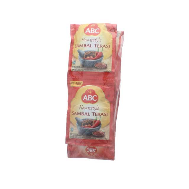 

ABC SAMBAL TERASI 10 X 20 GR