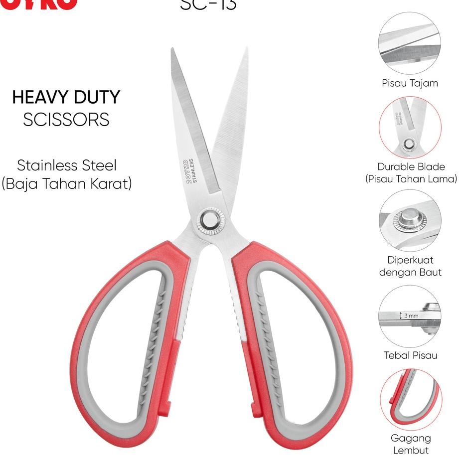 

Borong Murah Gunting Scissors Joyko SC-13