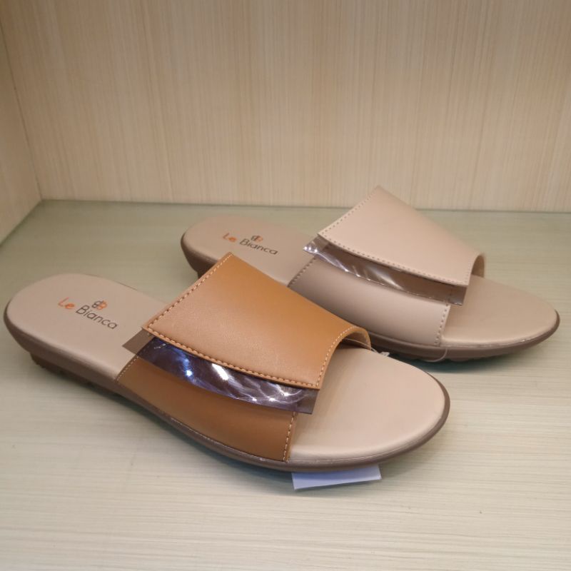ISM - Sandal Selop Wanita Le Bianca/AMR.11-12 - Sandal Wanita Simple Terbaru