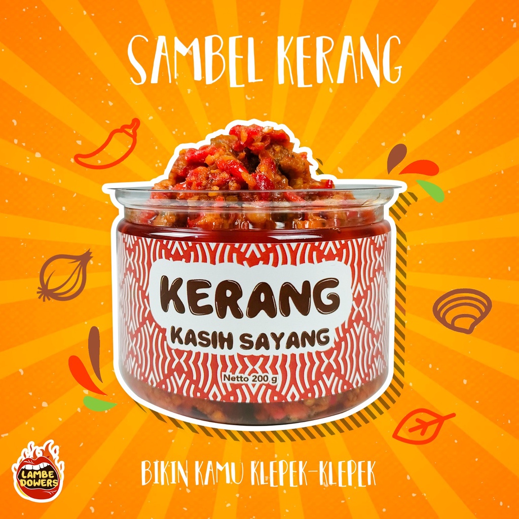 

Sambal Kerang Kasih Sayang [200 Gram]