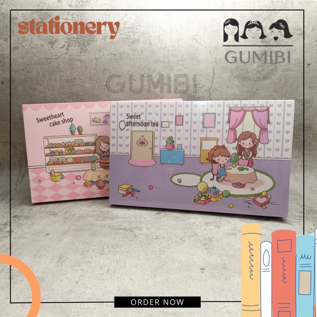 

JURNAL 7 IN 1 SWEETHEART FREE HARD BOX