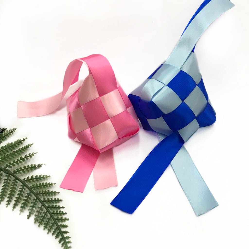 1 PC - KETUPAT PITA | HIASAN LEBARAN IDUL FITRI | KETUPAT IDUL FITRI | HIASAN HAMPERS IDUL FITRI