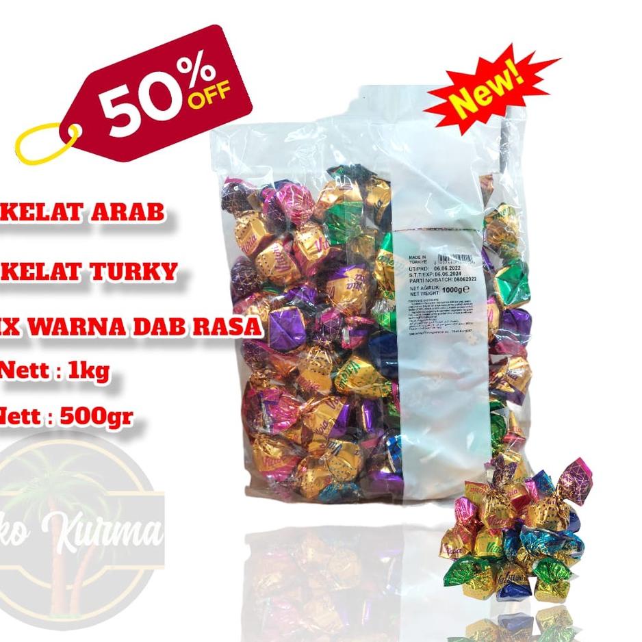 

۞ Coklat ARAB/TURKY,Cokelat TRUFFLE MIX/CAMPUR 1kg ☟