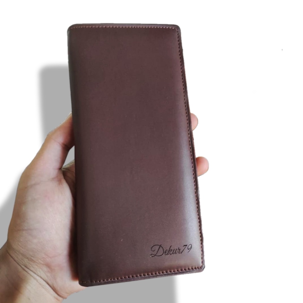 Dompet Kulit Panjang Pria / Wanita 100% ORIGINAL Kulit Sapi Asli Garut