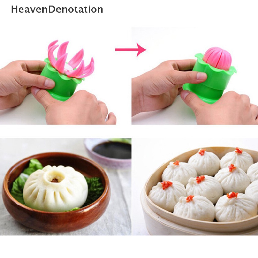 [HeavenDenotation] Dapur DIY Pastry Pie Dumpling Maker Chinese Baozi Cetakan Baking Dan Pastry Alat HDV