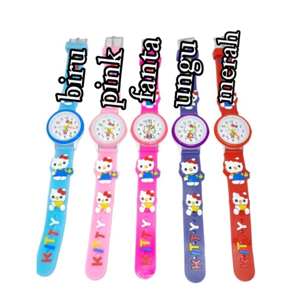 jam tangan anak cewek karakter kt