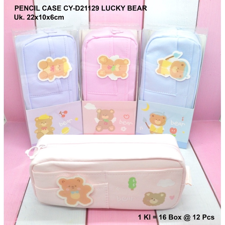 

Terlaris ✨ -Pencil Case Lucky Bear (CY-D21129)- 2.2.23