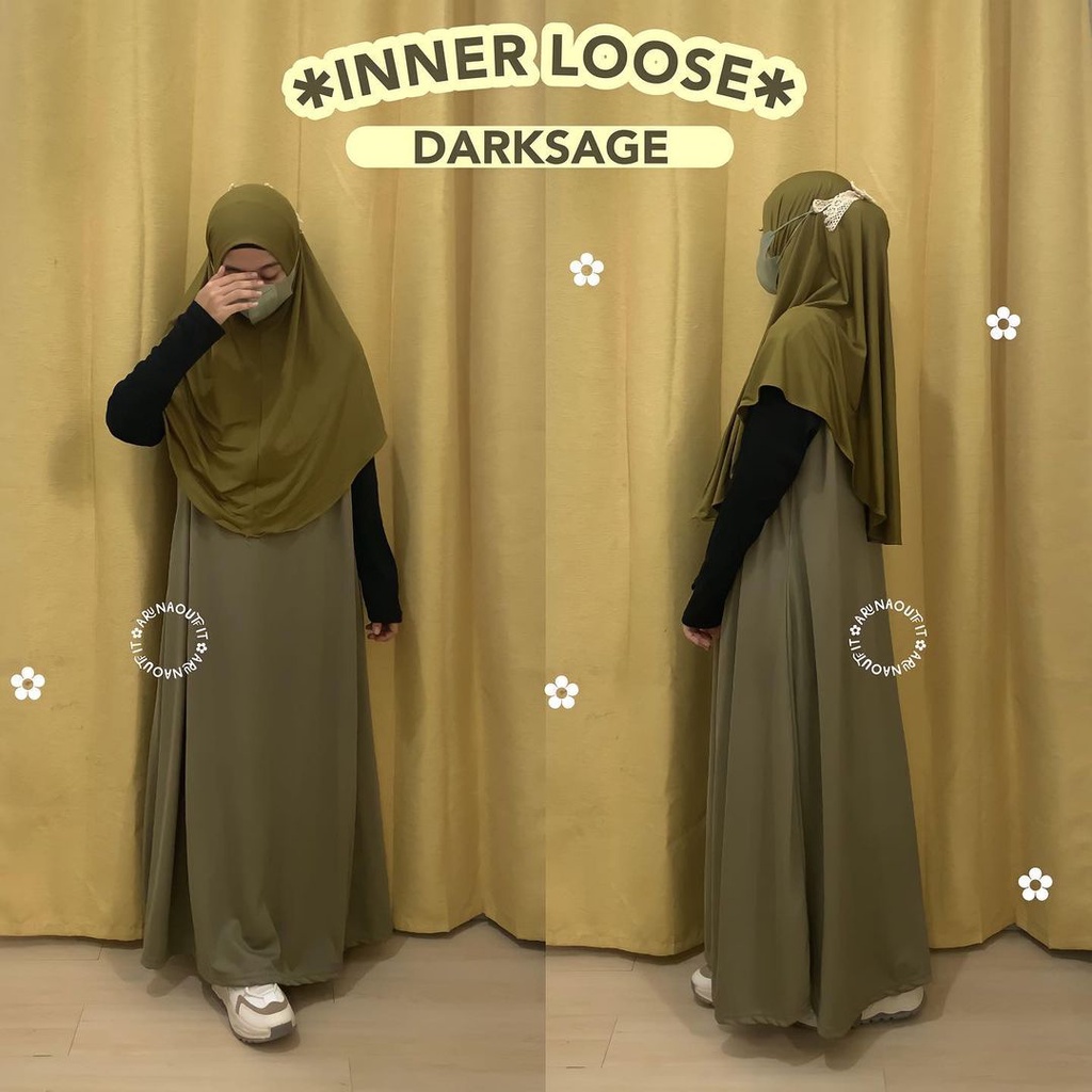 INNER DRESS LOOSE 2IN1 BY ARUNAOUTFIT