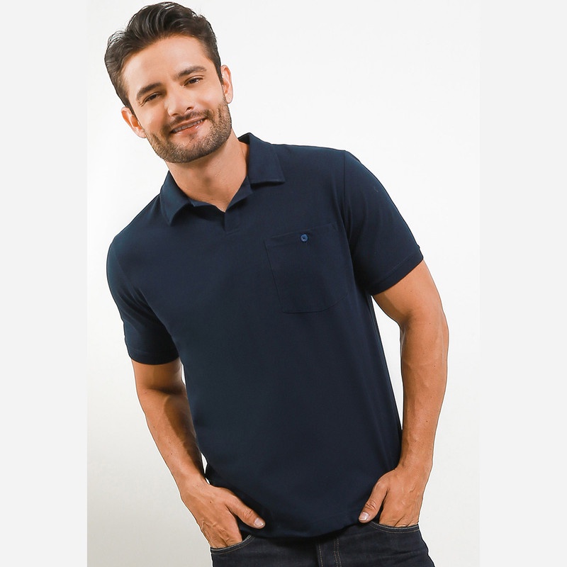 Tolliver Hawaiian Polo Shirt Pria