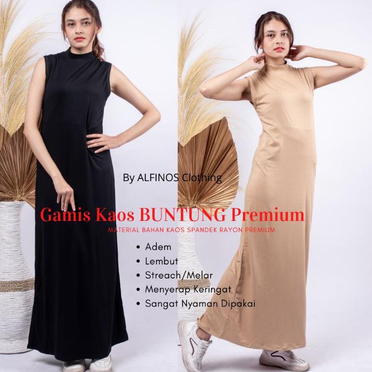 MURAH Gamis Tanpa Lengan | Inner Gamis Tanpa Lengan | Manset Gamis Tanpa Lengan | Gamis Kensi | Mans