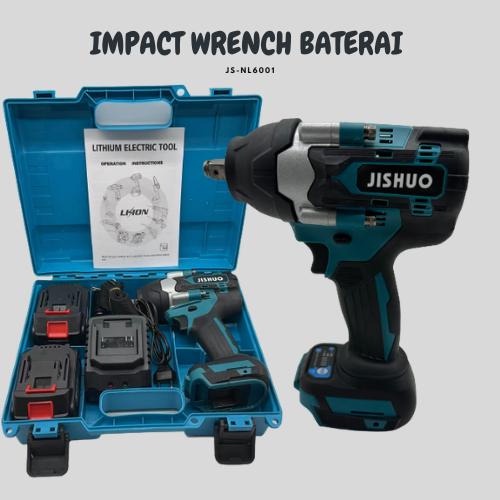 BOR BUKA BAUT BATERAI IMPACT WRENCH CORDLESS JS-NL6001