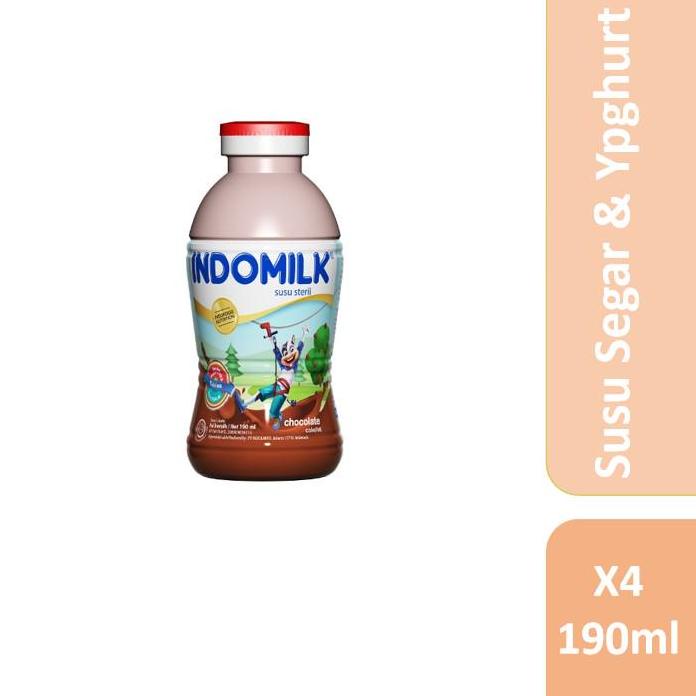 

9.9 BRANDS FESTIVAL Indomilk Coklat Botol 4 x 190 mL