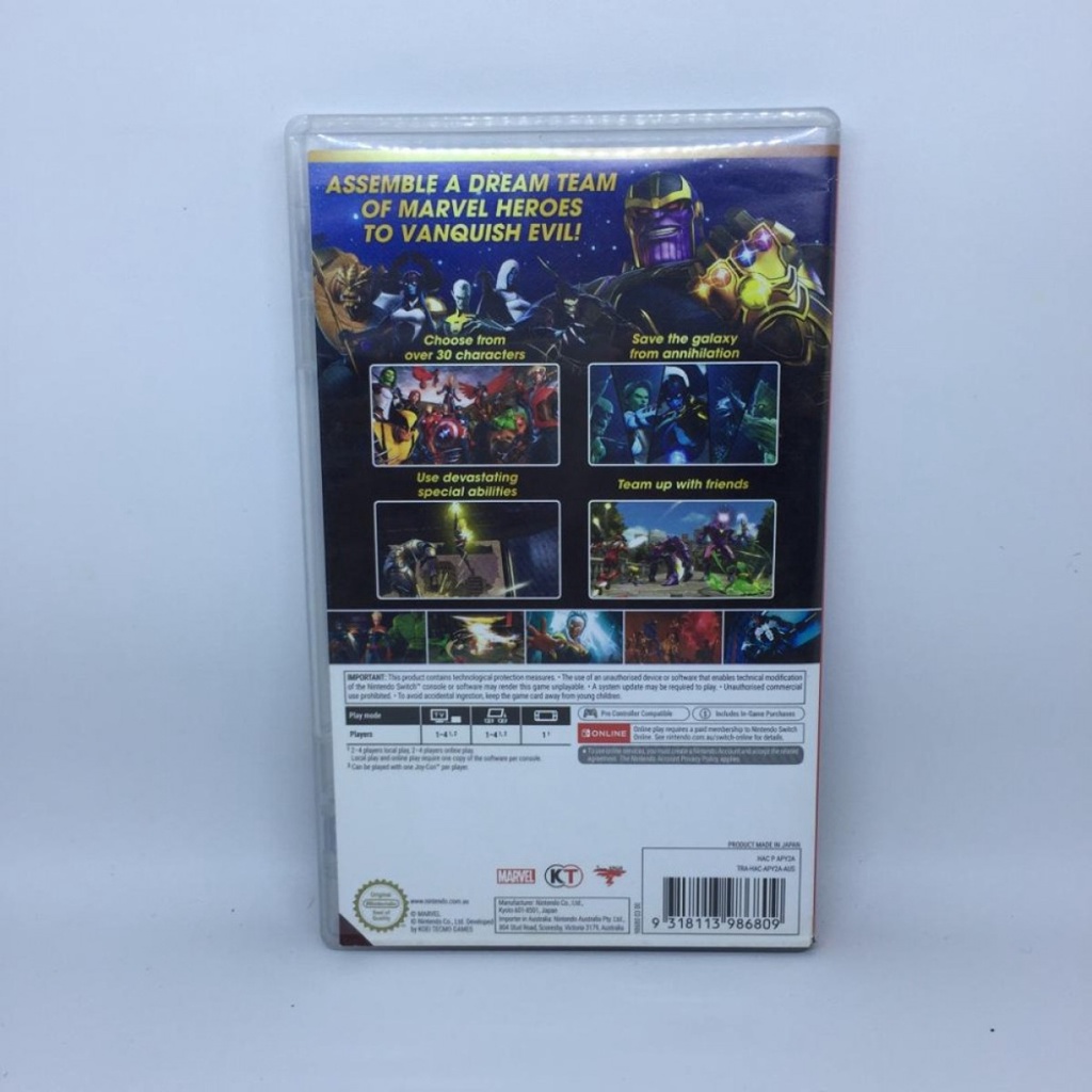 Nintendo Switch MUA Marvel Ultimate Alliance 3 The Black Order