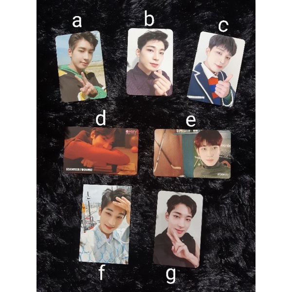 PHOTOCARD BENEFIT WONWOO