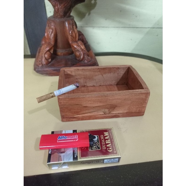 ASBAK KAYU - ASBAK ROKOK - ASBAK KOTAK - KERAJINAN ASBAK - TEMPAT ASBAK ROKOK - ASBAK KAYU