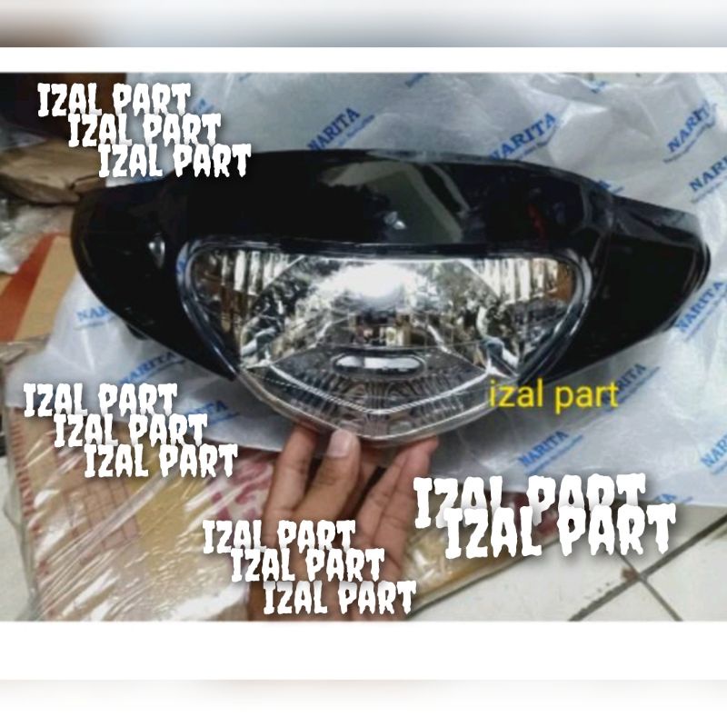 Batok depan Mio sporty plus lampu
