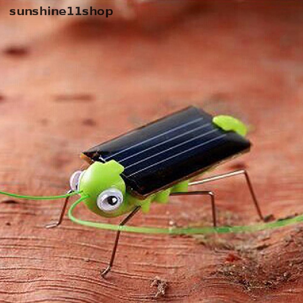 Sho Solar Belalang Serangga Bug Robot Mainan Bergerak Tidak Kreatif Menyenangkan Belalang Locust Mainan Edukasi Anak Untuk Hadiah Anak N