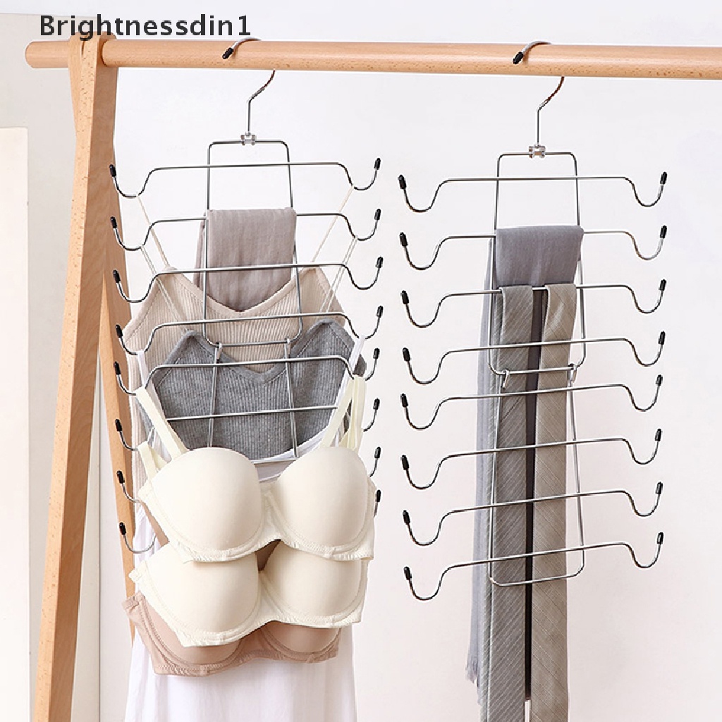 [Brightnessdin1] Gantungan Multi-Layer Untuk Rak Baju Rak Gantungan Bra Hanger Butik