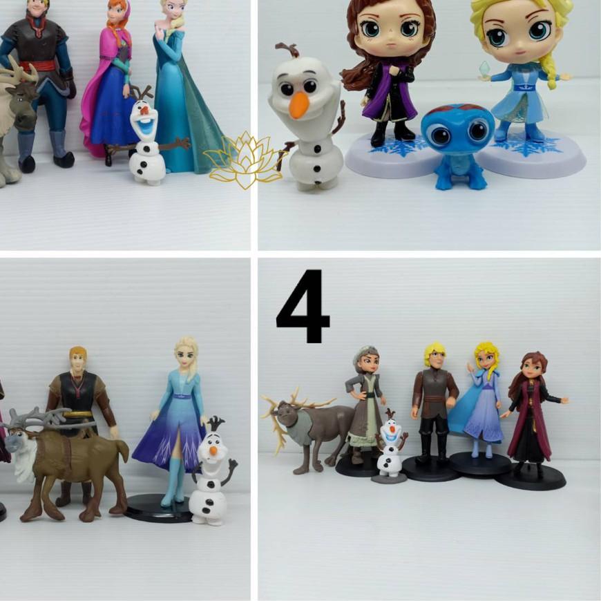 

➨ Figure Frozen 2 Set Isi 4 Pcs dan 5 Pcs Topper Kue Frozen Elsa Anna ✲