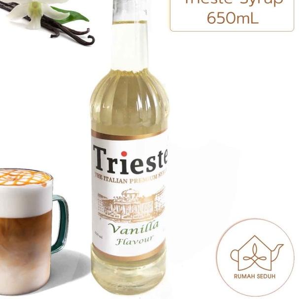 

➨ 650mL Sirup Vanila Trieste - Vanilla Italian Syrup ➻