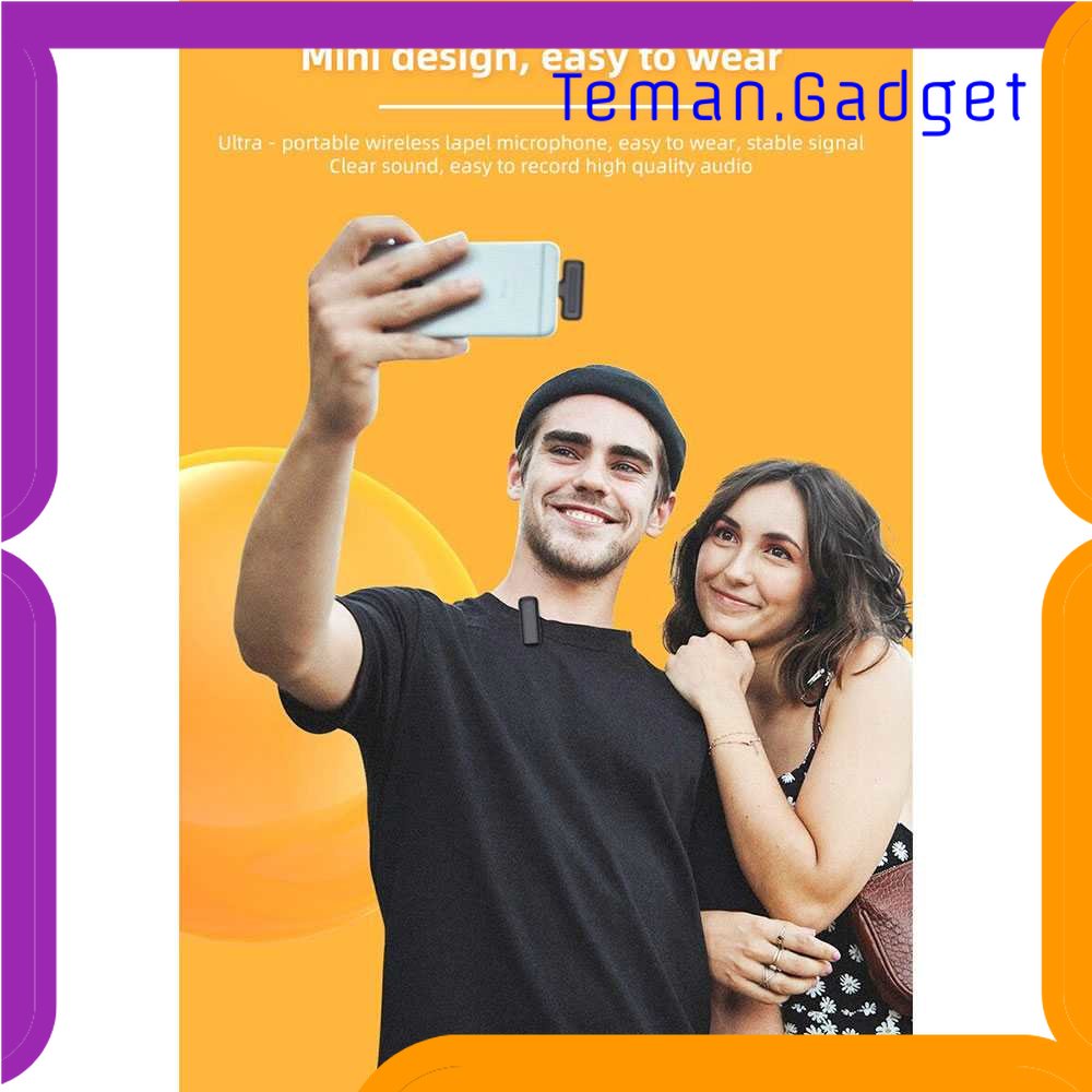 TG - KMR SENXIN Wireless Lavalier Lapel Microphone Podcast Live Lightning - J13