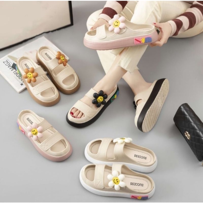 SANDAL WANITA, SANDAL IMPORT, SANDAL RUMAH, SANDAL SANTAI, SANDAL LANTAI