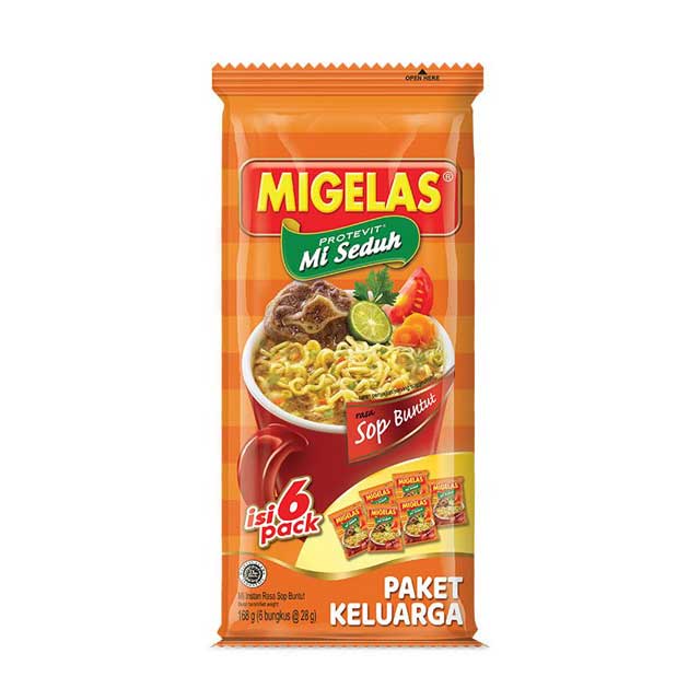 

MIGELAS PROTEVIT SOP BUNTUT BAG 6X28G