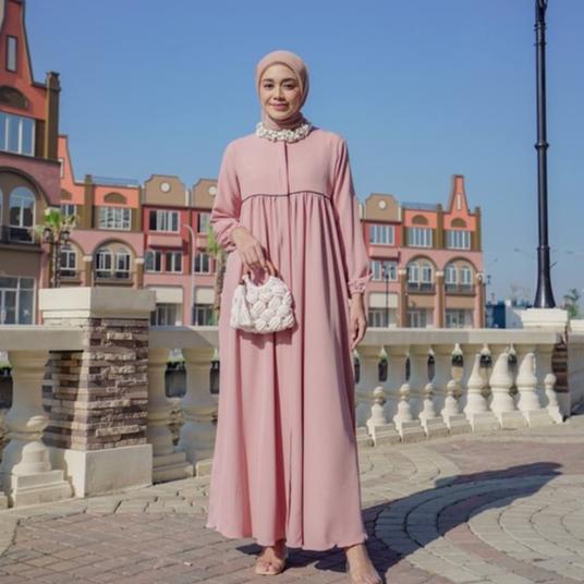 MURAH Odeca - Mina Dress - Gamis Syar'i Wanita