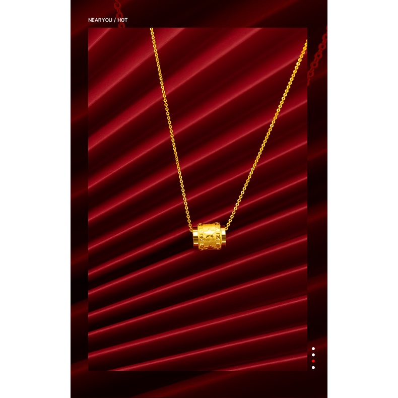 Goldkingdom Perhiasan Fashion Emas Asli Kadar 375Bangkok Aksesoris Ready Stock Cnc Bintang Berujung Lima Passepartout Kalung Gaya Wanita Seiko Berlapis Emas Bintang Tulang Selangka Kalung