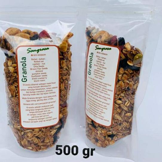 

❀ granola enak 500 gram granola ✪