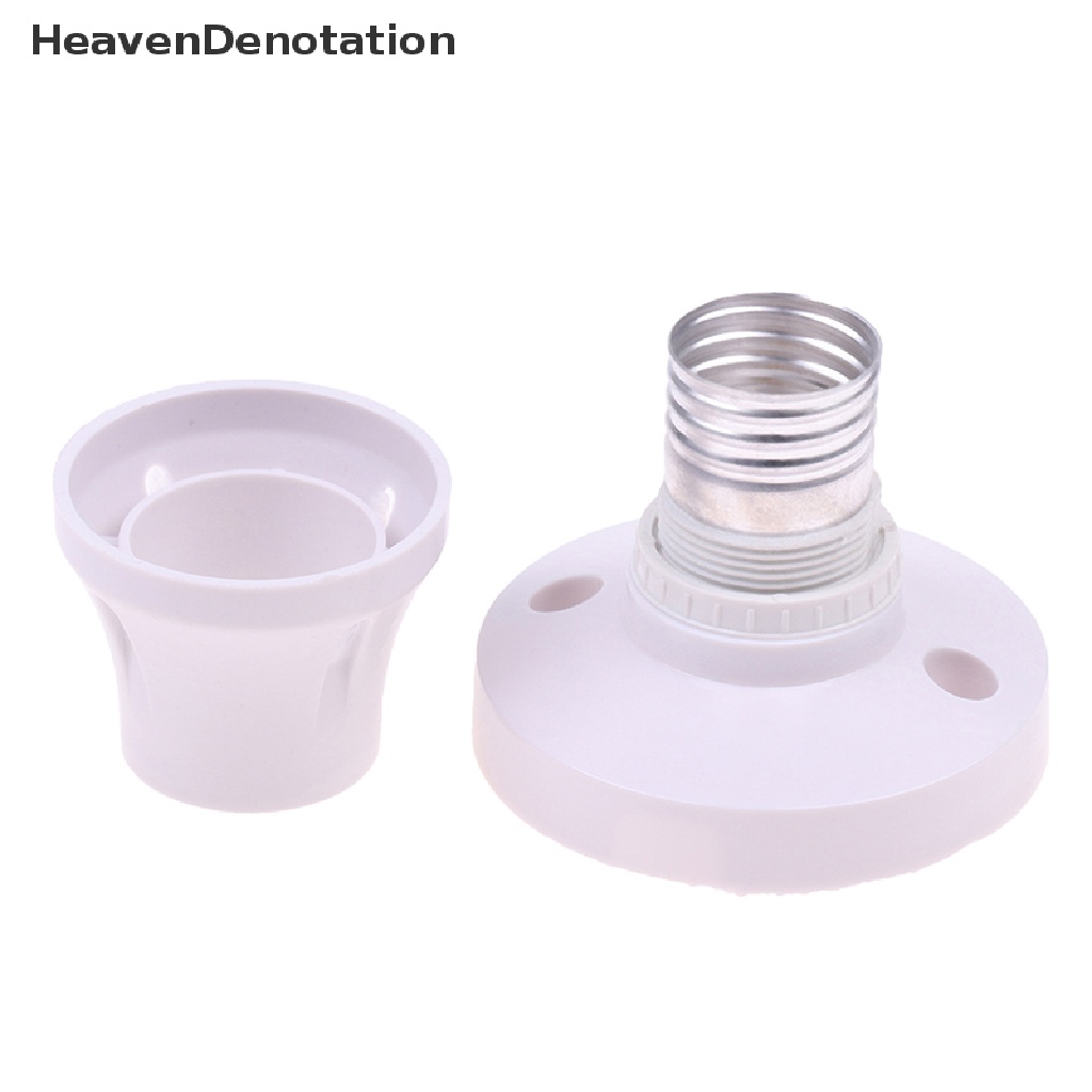 [HeavenDenotation] E27 Sekrup Lampu Plafon Kepala Led Lamp Holder Desktop Led Lighg Base Socket HDV