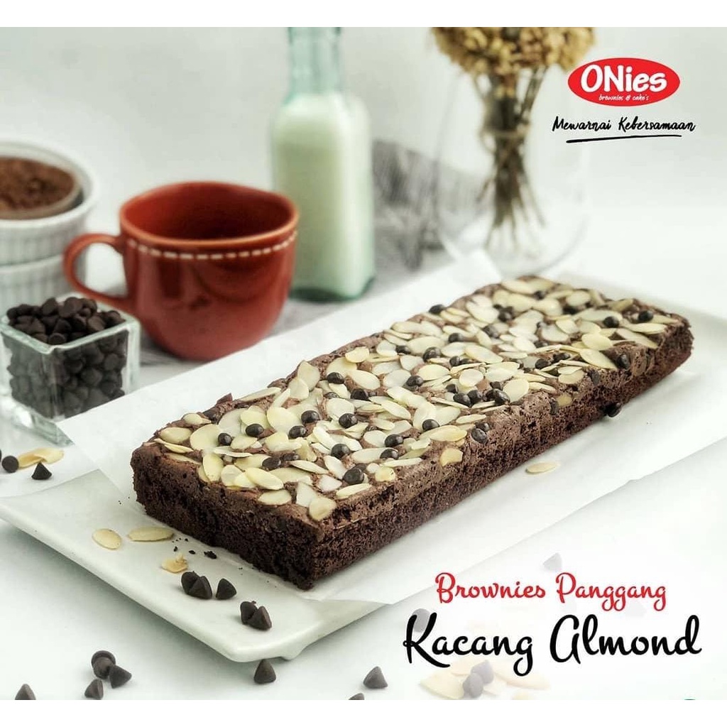 

brownis panggang toping banyak varian cikarang utara